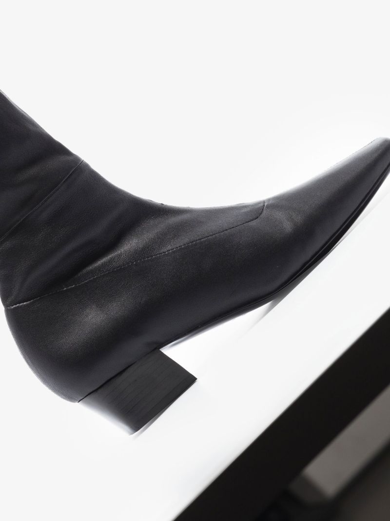 Black Colette 40 Thigh High Boots