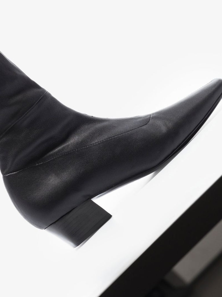 Black Colette 40 Thigh High Boots