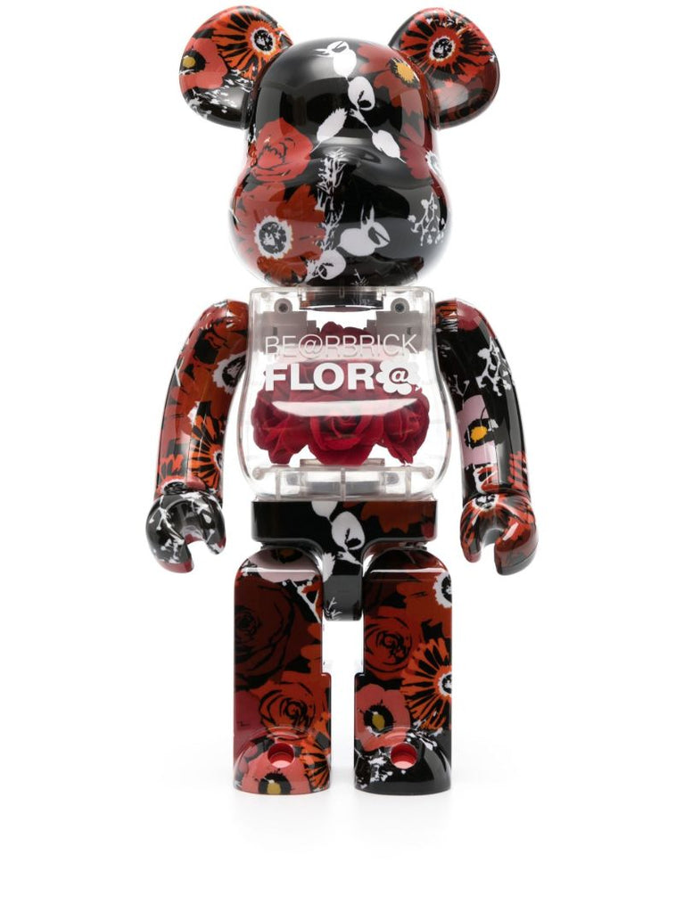 Black Be@rbrick Flor@ 400Ã¯Â¼â_x0080_¦ Figure