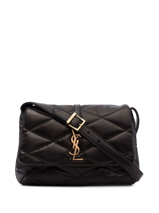 Black Le 57 Quilted Leather Shoulder Bag