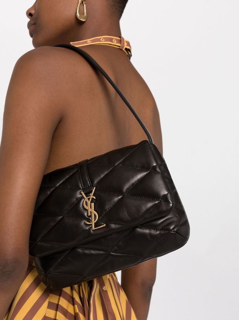 Black Le 57 Quilted Leather Shoulder Bag