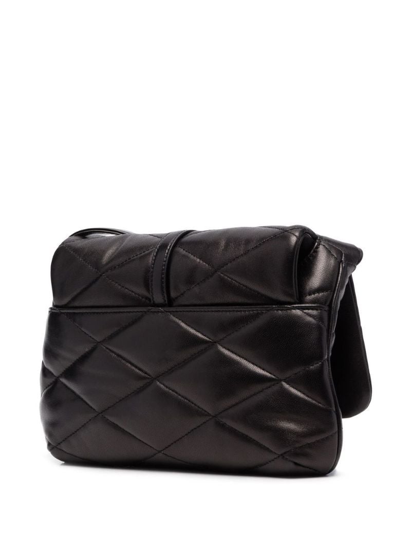 Black Le 57 Quilted Leather Shoulder Bag