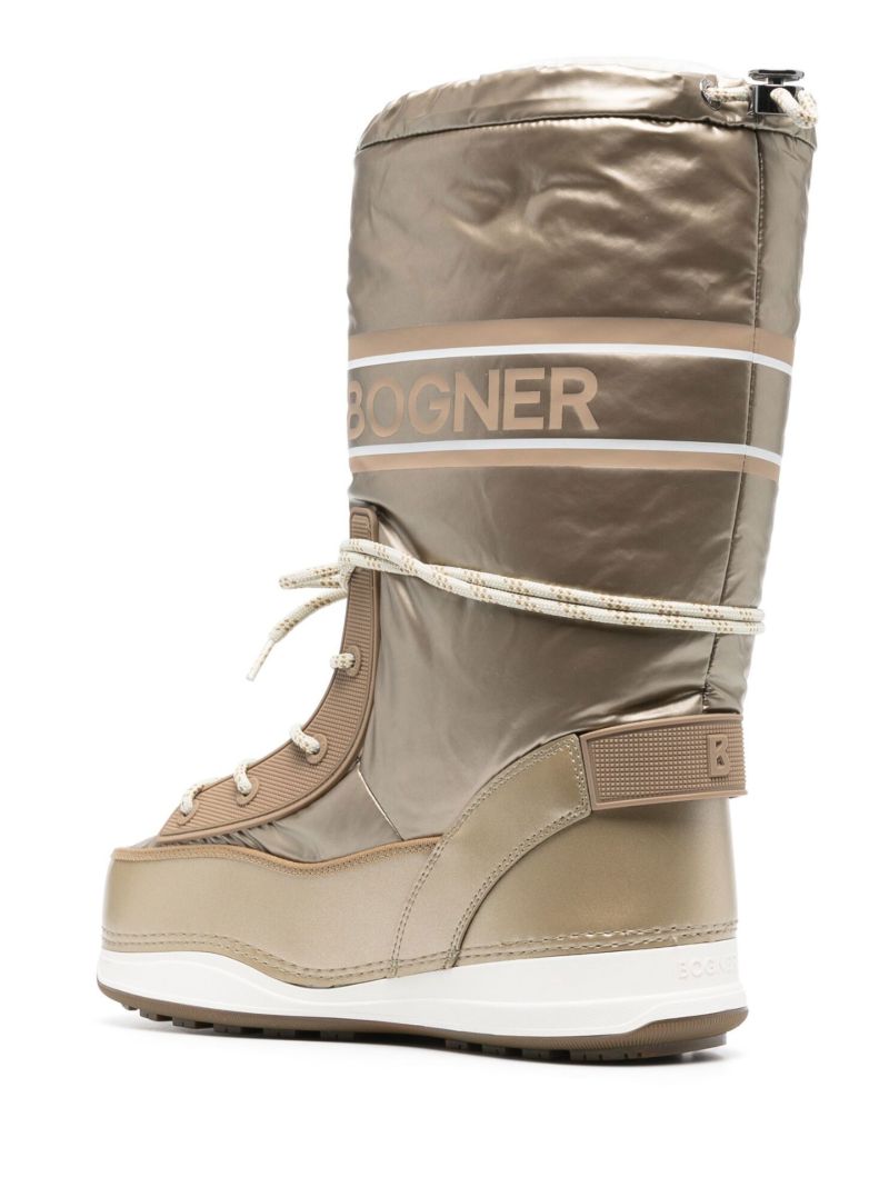 Gold Les Arcs Snow Boots
