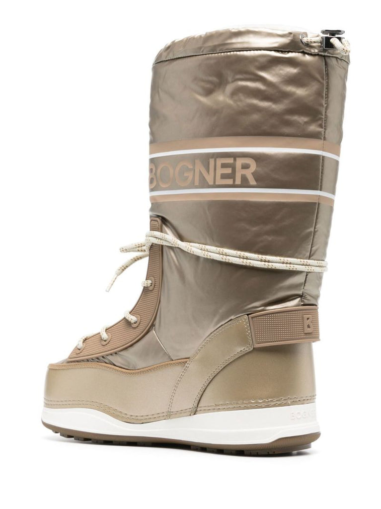 Gold Les Arcs Snow Boots