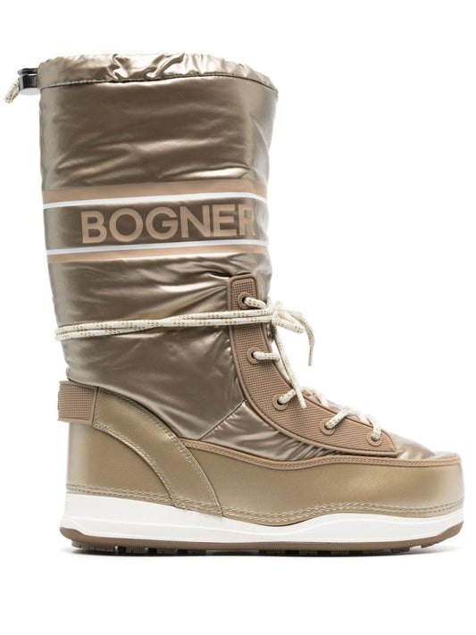 Gold Les Arcs Snow Boots