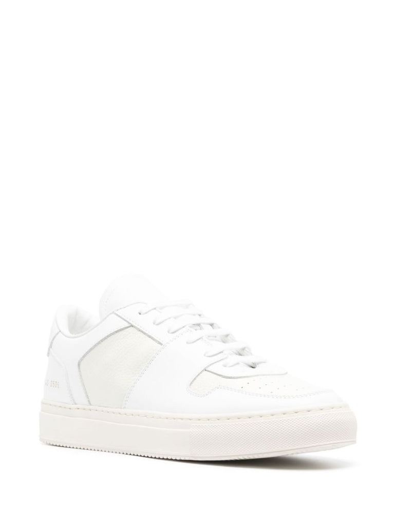 White Decades Leather Sneakers