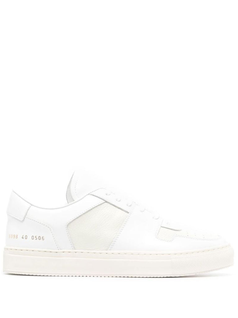 White Decades Leather Sneakers
