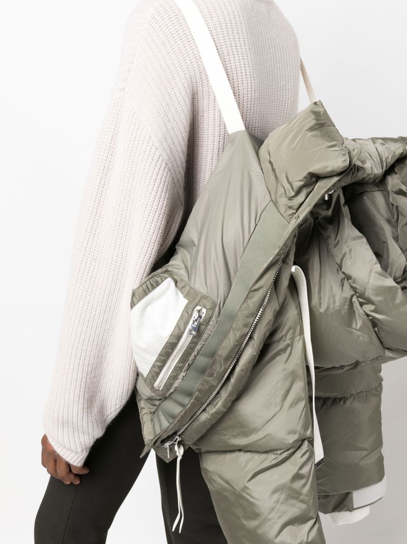 Green Willow Short Puffer Jacket