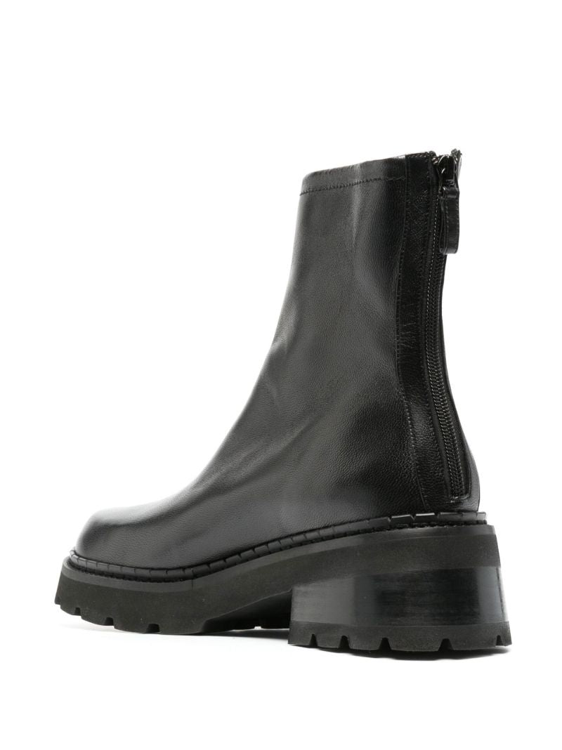 Black Alister 50 Leather Ankle Boots
