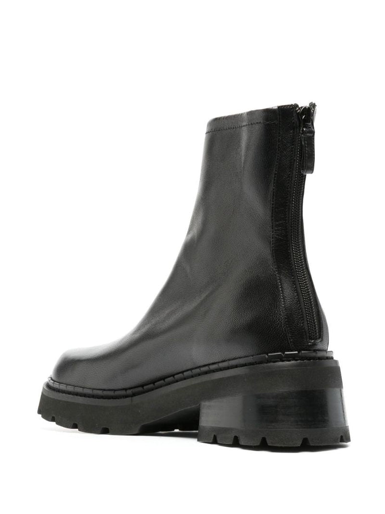 Black Alister 50 Leather Ankle Boots