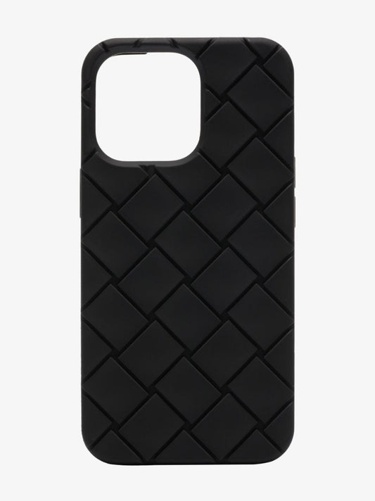 Black Rubber Iphone 13 Pro Case