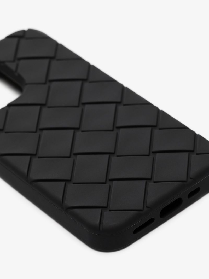 Black Rubber Iphone 13 Pro Case
