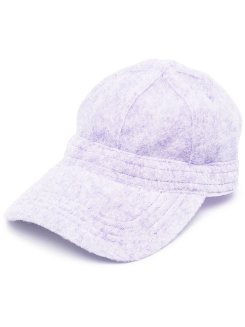 Purple La Casquette Feutre Cap