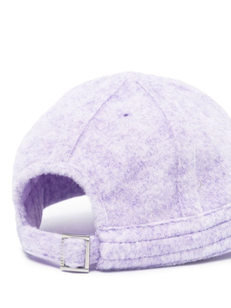 Purple La Casquette Feutre Cap