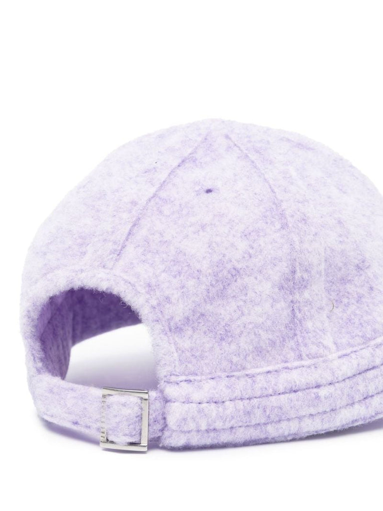 Purple La Casquette Feutre Cap