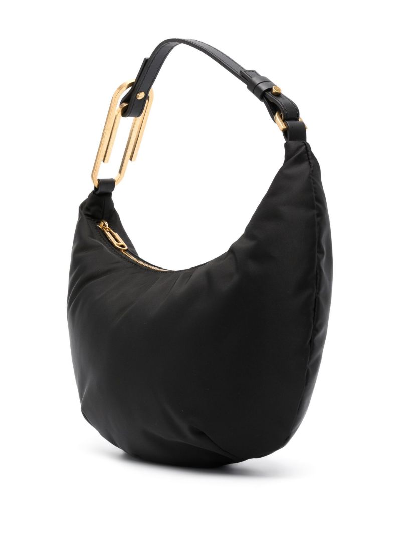 Black Paperclip 28 Mini Hobo Bag