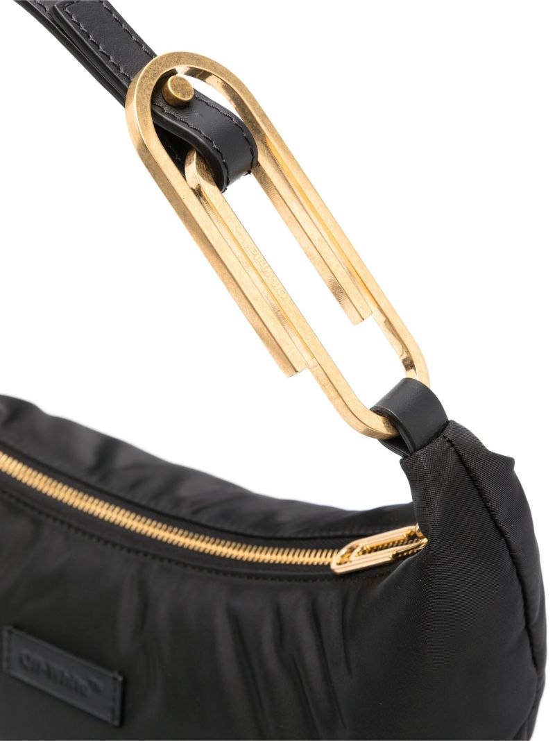 Black Paperclip 28 Mini Hobo Bag