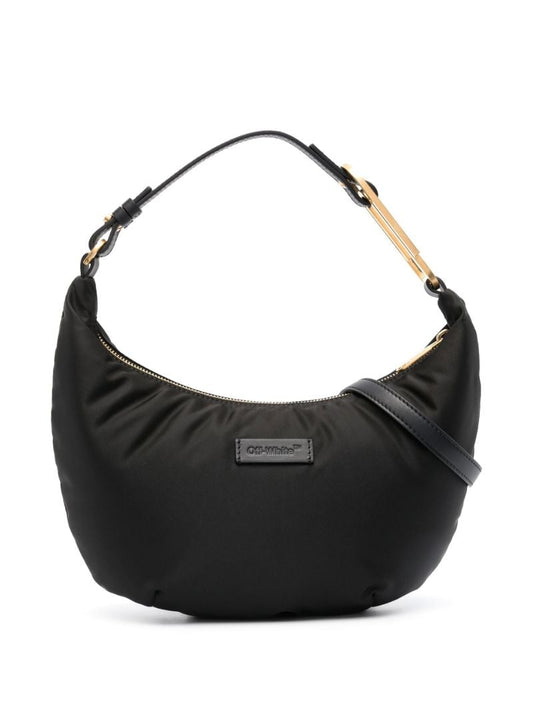 Black Paperclip 28 Mini Hobo Bag