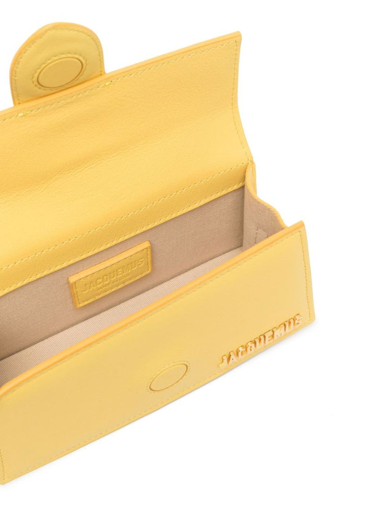 Yellow Le Bambino Leather Shoulder Bag