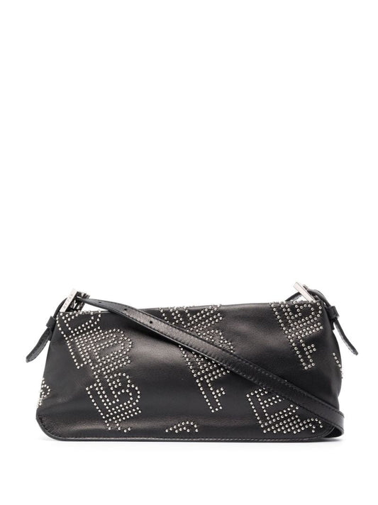Black Dulce Studded Shoulder Bag