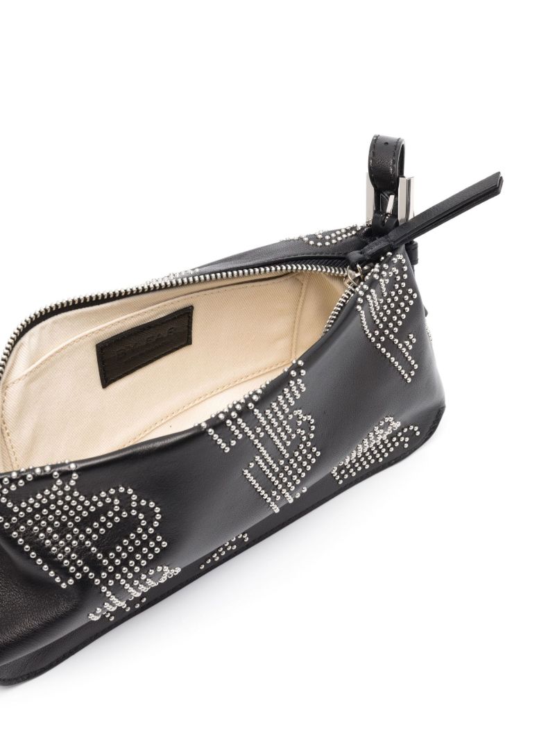 Black Dulce Studded Shoulder Bag
