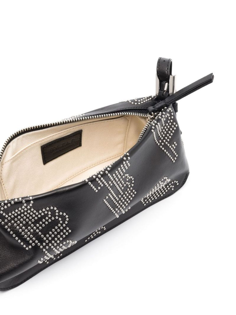 Black Dulce Studded Shoulder Bag