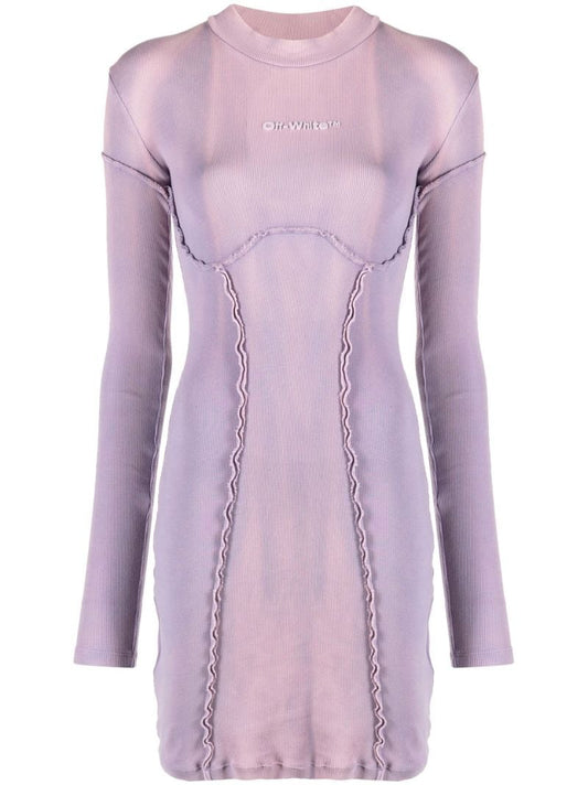 Purple Laundry Organic Ribbed Mini Dress