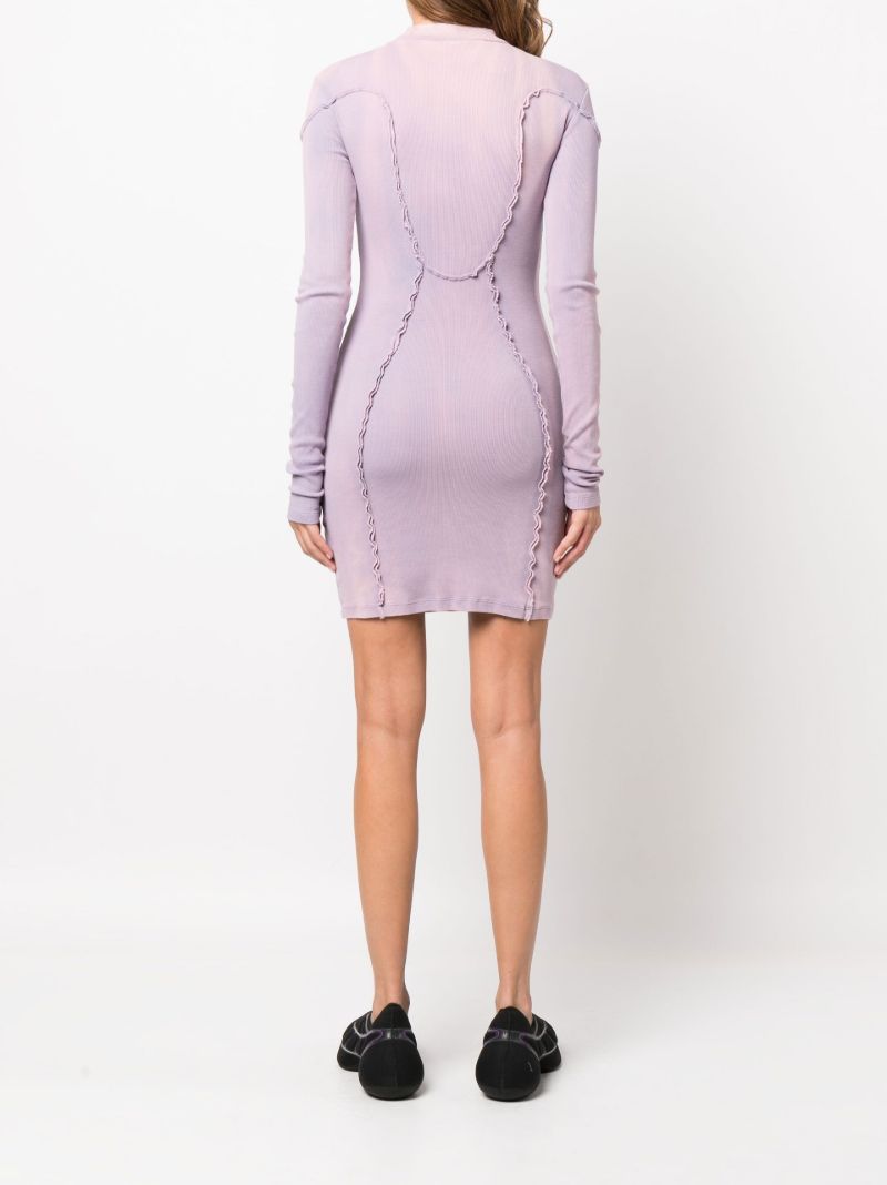 Purple Laundry Organic Ribbed Mini Dress