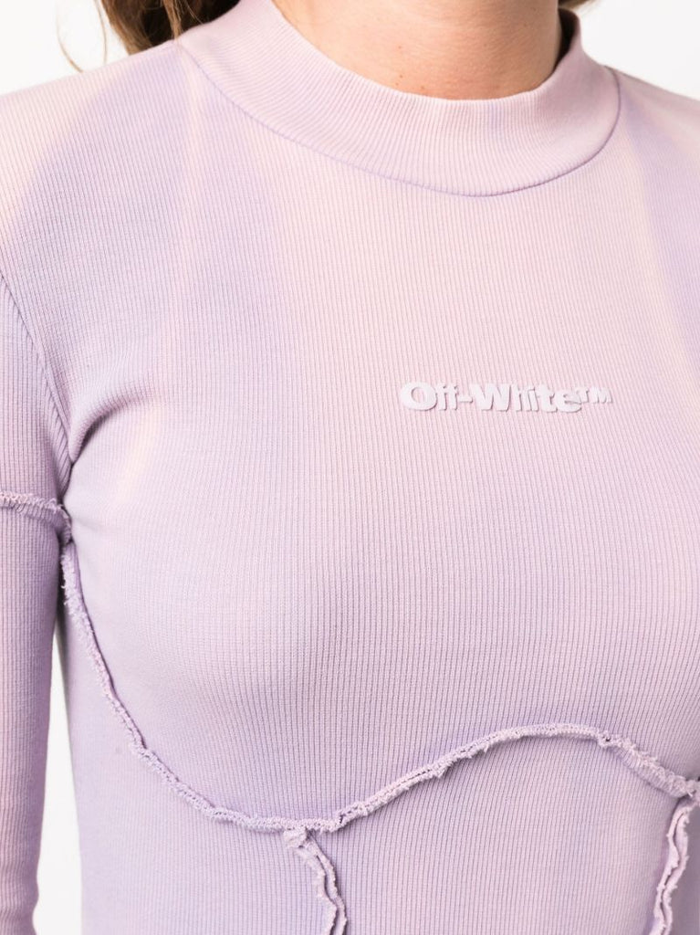 Purple Laundry Organic Ribbed Mini Dress