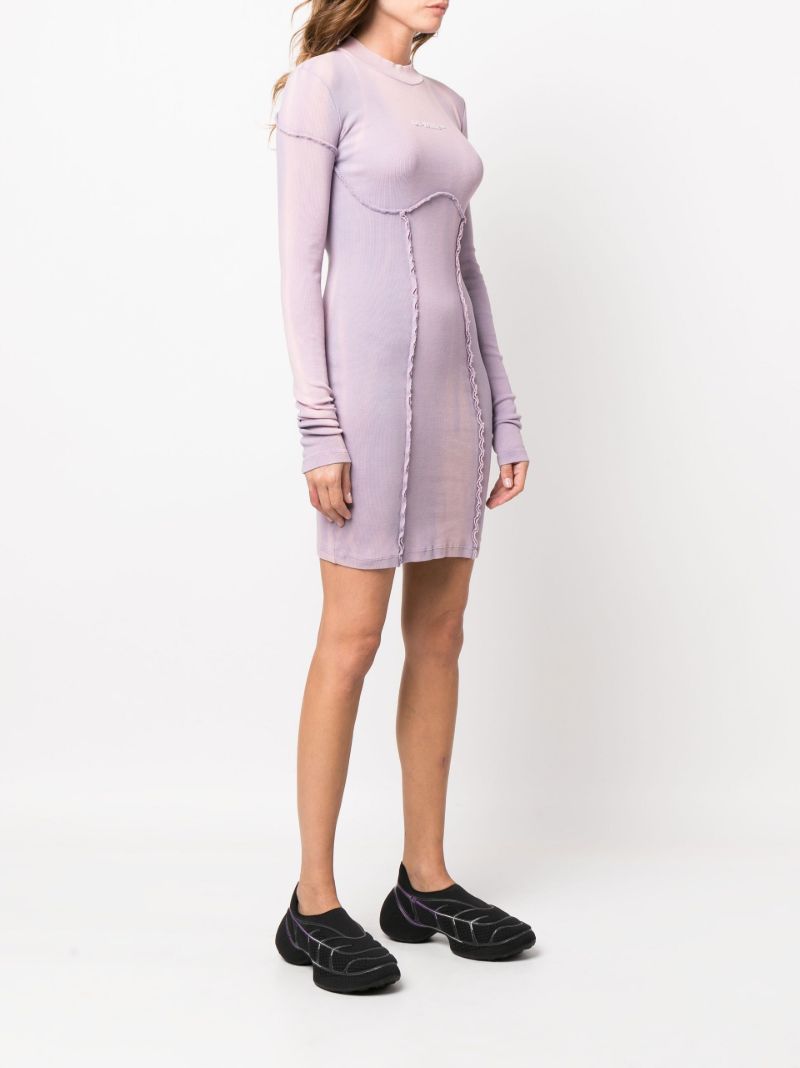 Purple Laundry Organic Ribbed Mini Dress