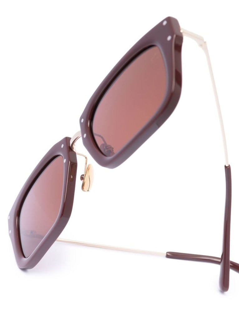 Brown Les Lunettes Soli Sunglasses
