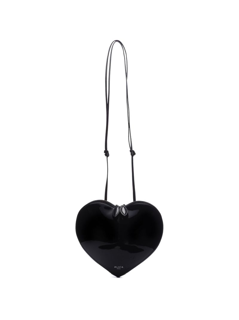 Black CÃ_x0085_â_x0080__x009c_ur Patent Leather Shoulder Bag