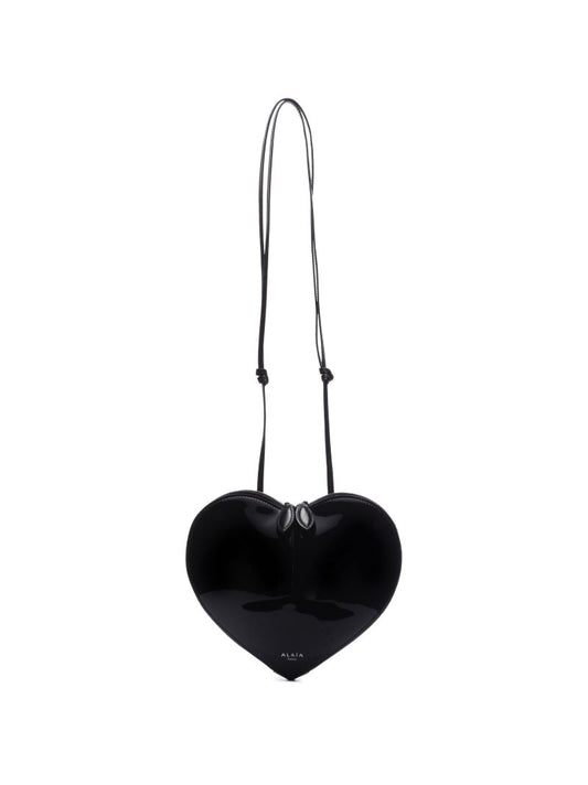 Black CÃ_x0085_â_x0080__x009c_ur Patent Leather Shoulder Bag