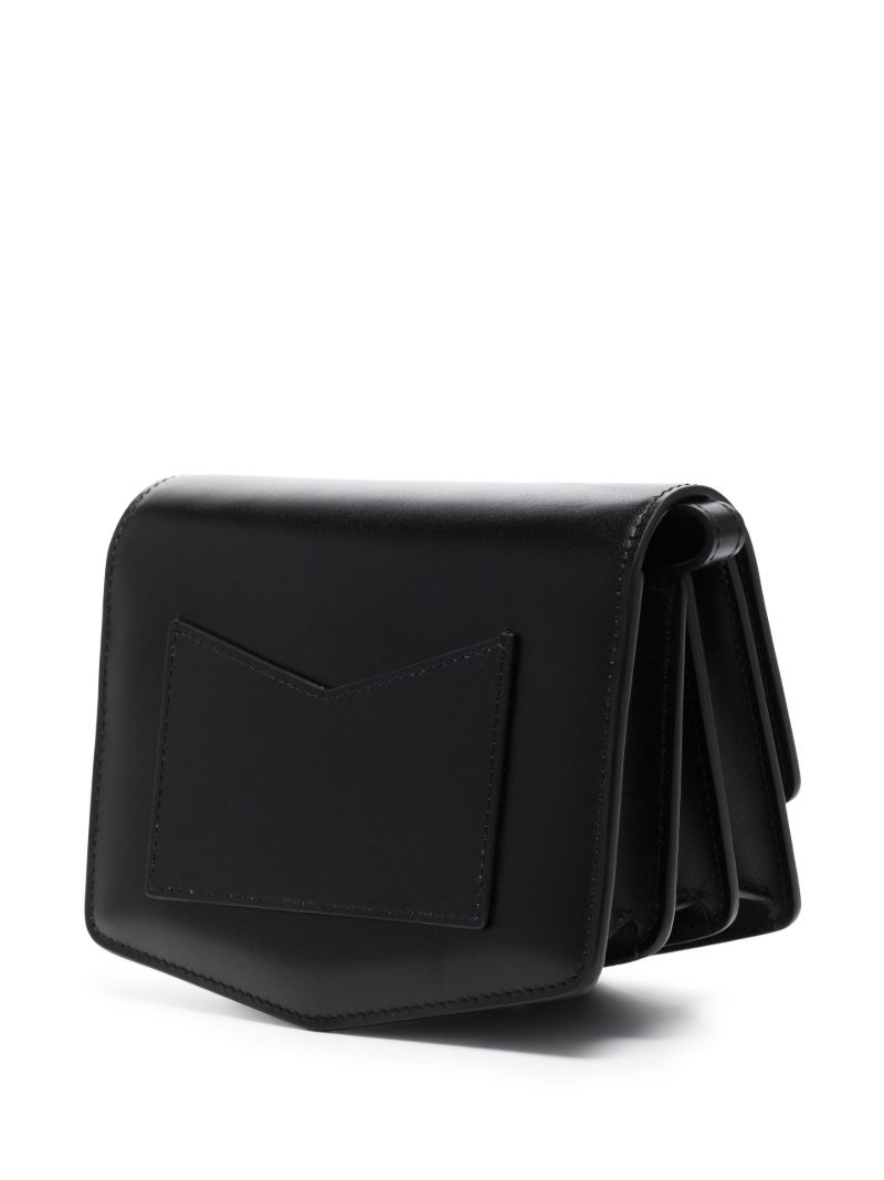 Black Le Papa Leather Shoulder Bag