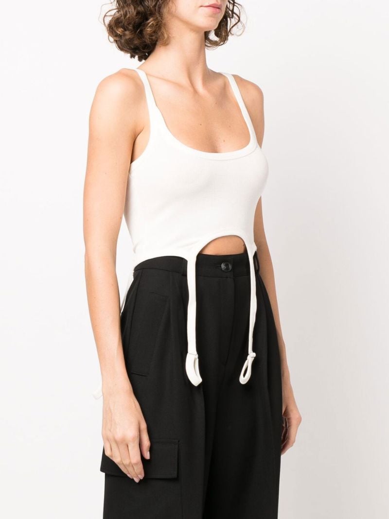 White Hooks Tank Top