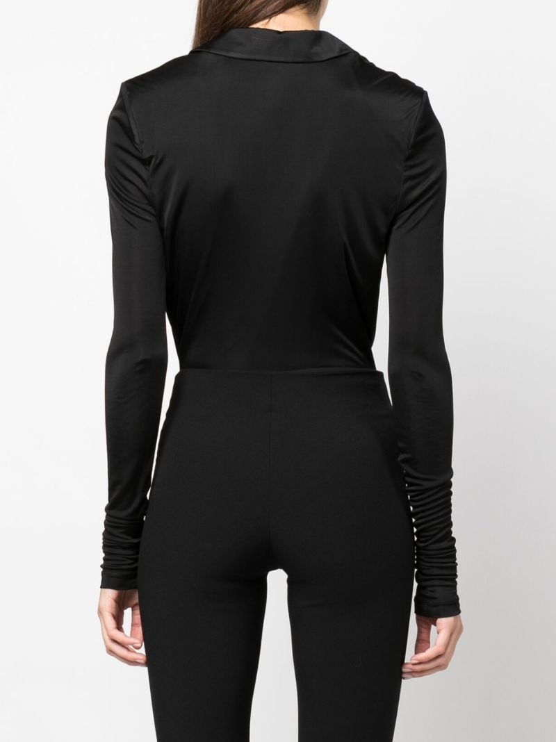 Black Bauska V-neck Body