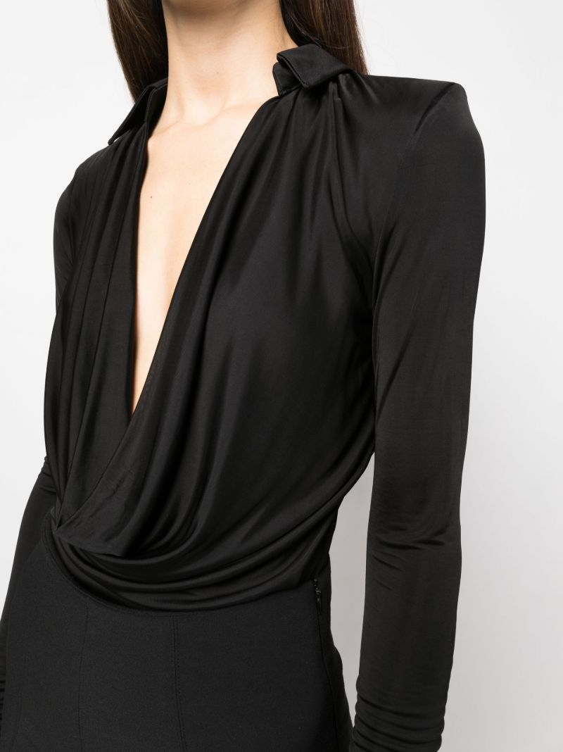 Black Bauska V-neck Body