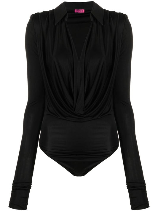 Black Bauska V-neck Body