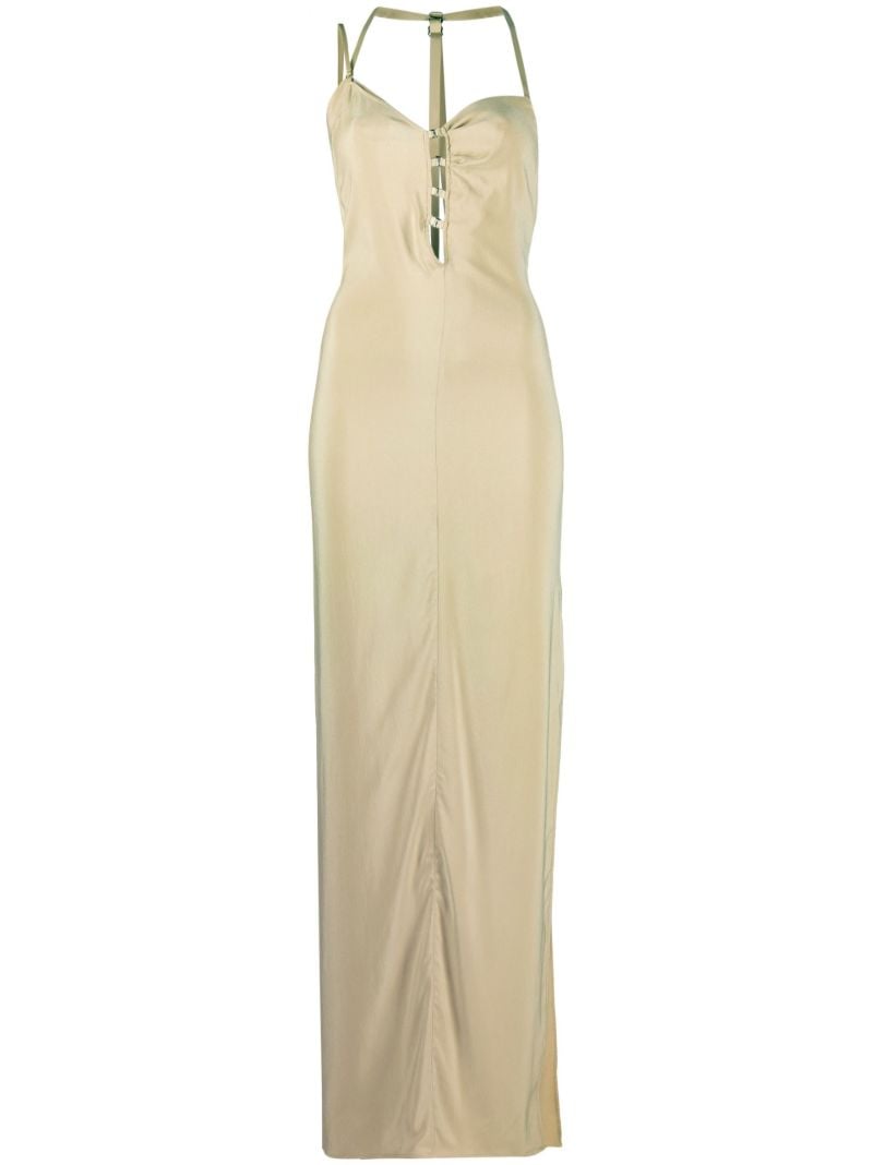 Neutral La Robe Goccia Maxi Dress