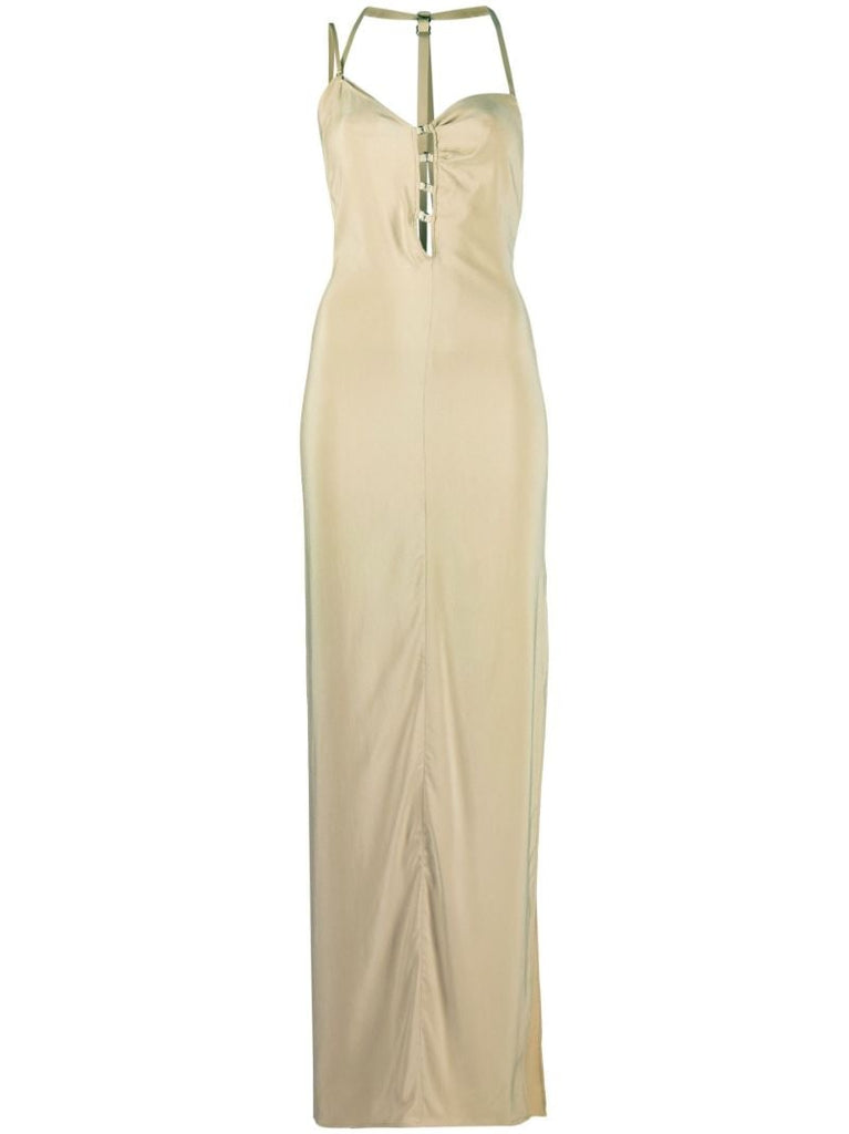Neutral La Robe Goccia Maxi Dress