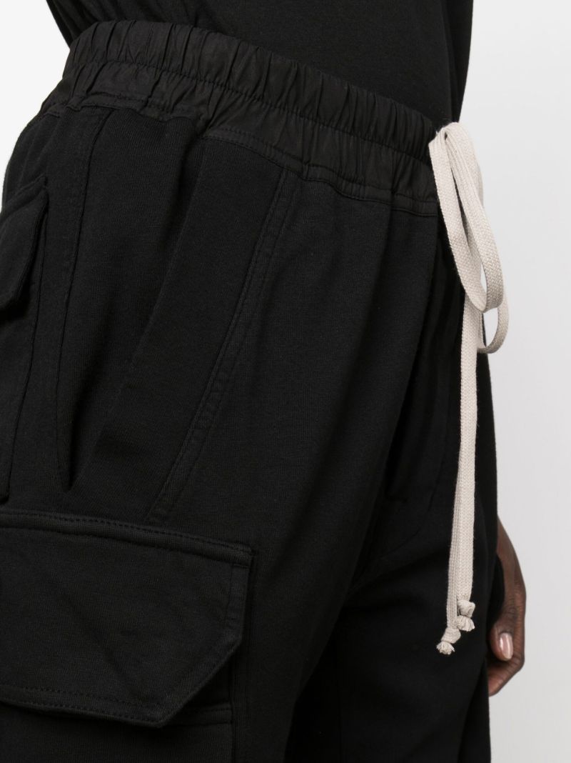 Black Mastodon Cotton Track Pants