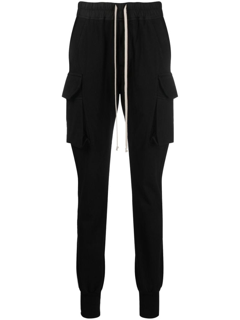 Black Mastodon Cotton Track Pants
