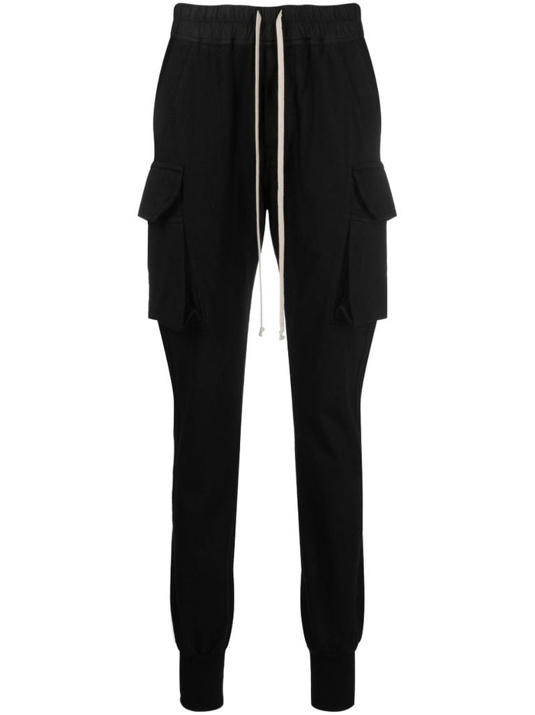 Black Mastodon Cotton Track Pants