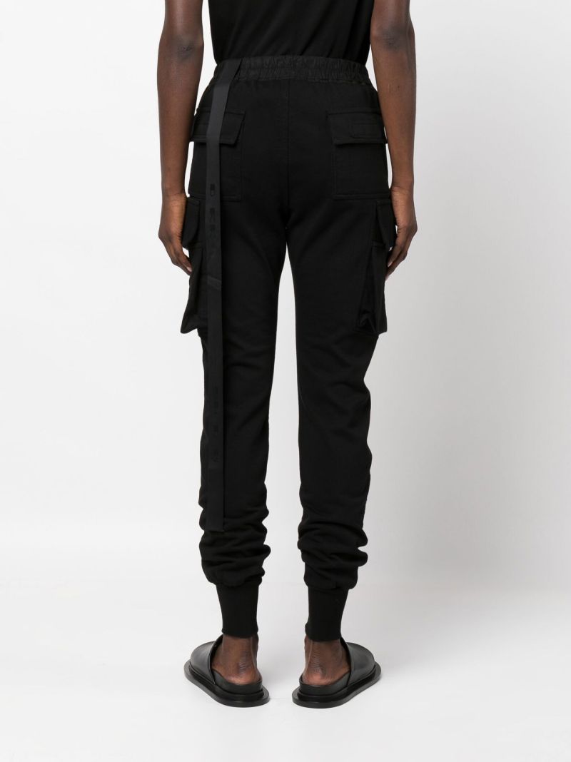 Black Mastodon Cotton Track Pants