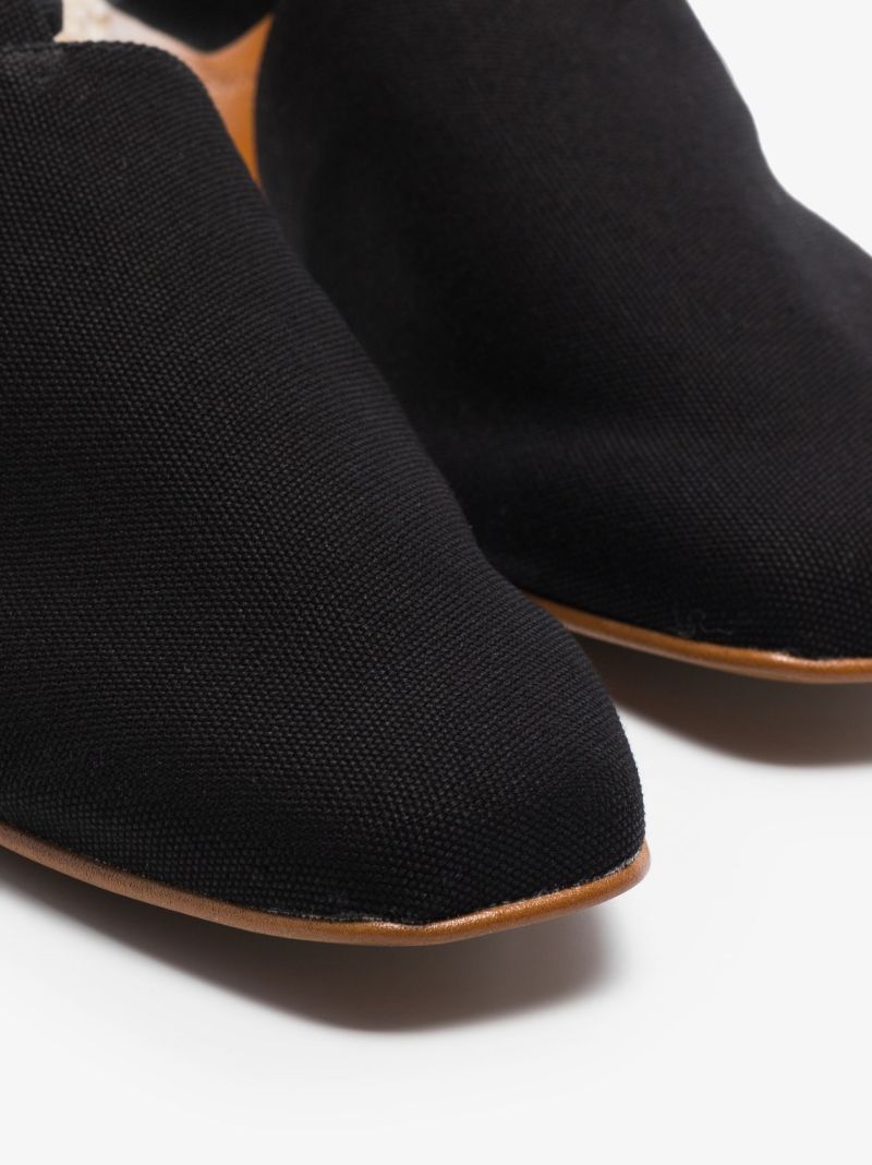 Black Gala Flat Espadrilles