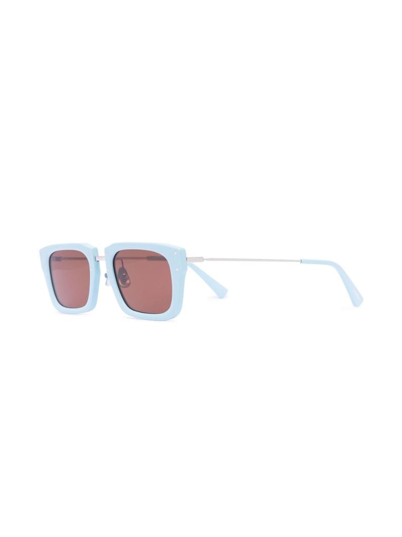 Blue Les Lunettes Soli Square Sunglasses