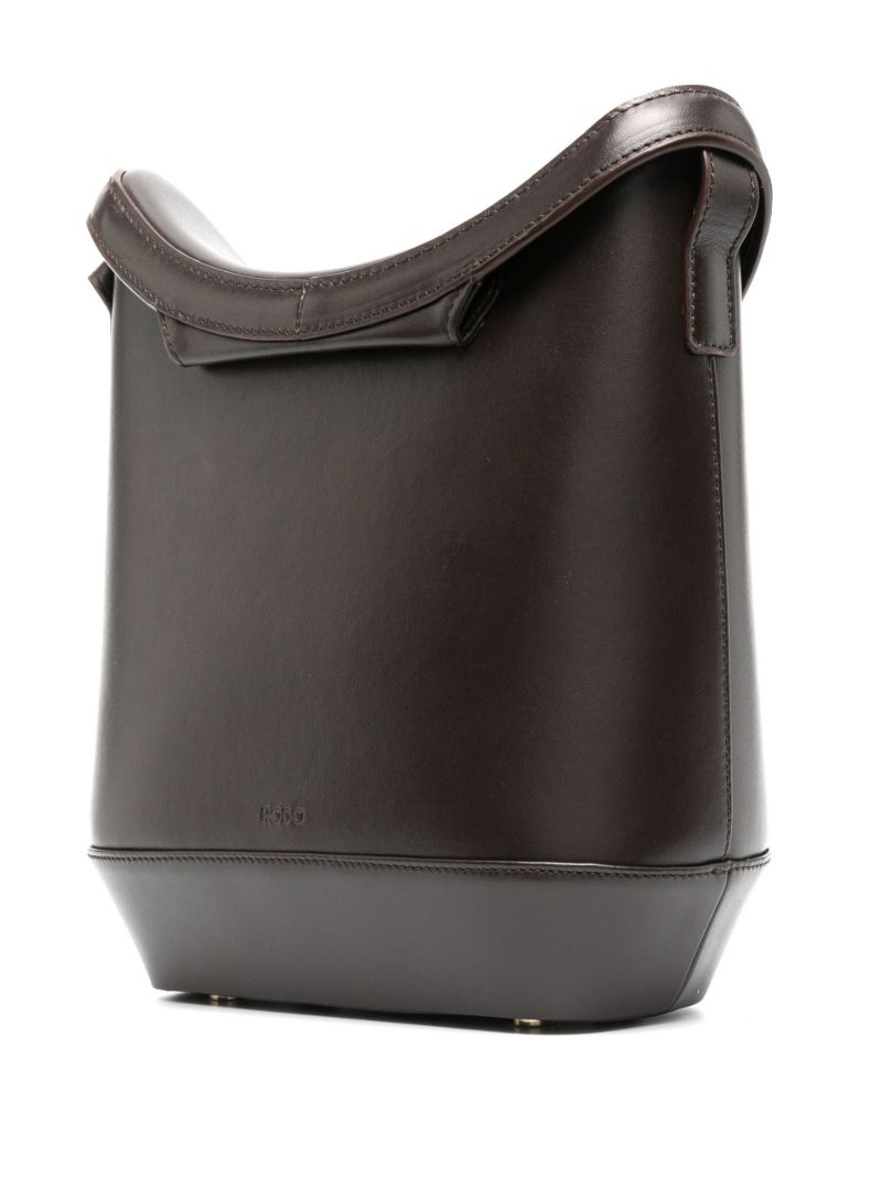 Brown Amanda Leather Shoulder Bag