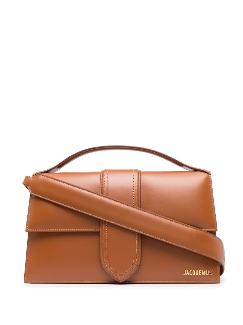 Brown Le Grand Bambino Leather Shoulder Bag