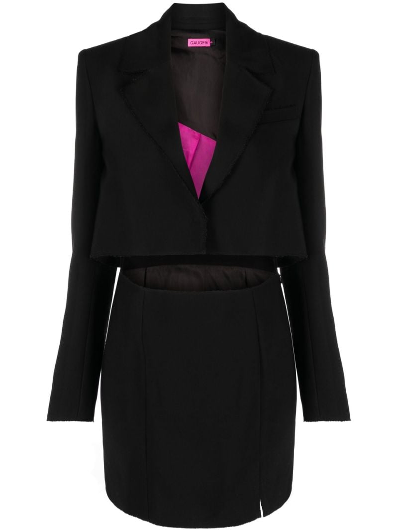 Black Hadera Mini Dress