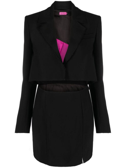Black Hadera Mini Dress